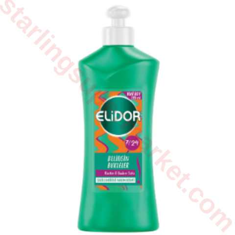 ELIDOR SAC BAKIM KREMI 7/24 BUKLELER 265 ML