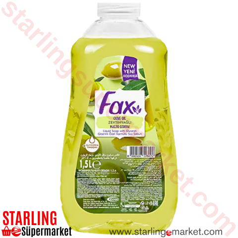 FAX SIVI SABUN ZEYTINYAGI 1500 ML