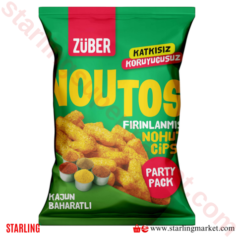 ZUBER CIPS FIRINLANMIS NOHUT KAJUN BAHARATLI 75 G