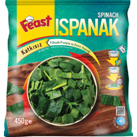 FEAST ISPANAK 450 G