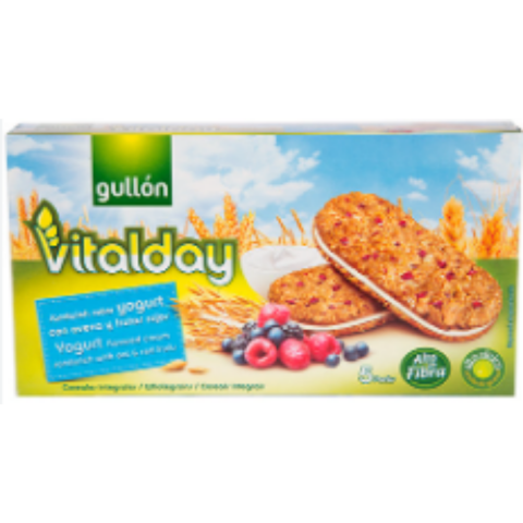 GULLON VITALDAY SANDVIC KIRMIZI MEYVELI 44 G