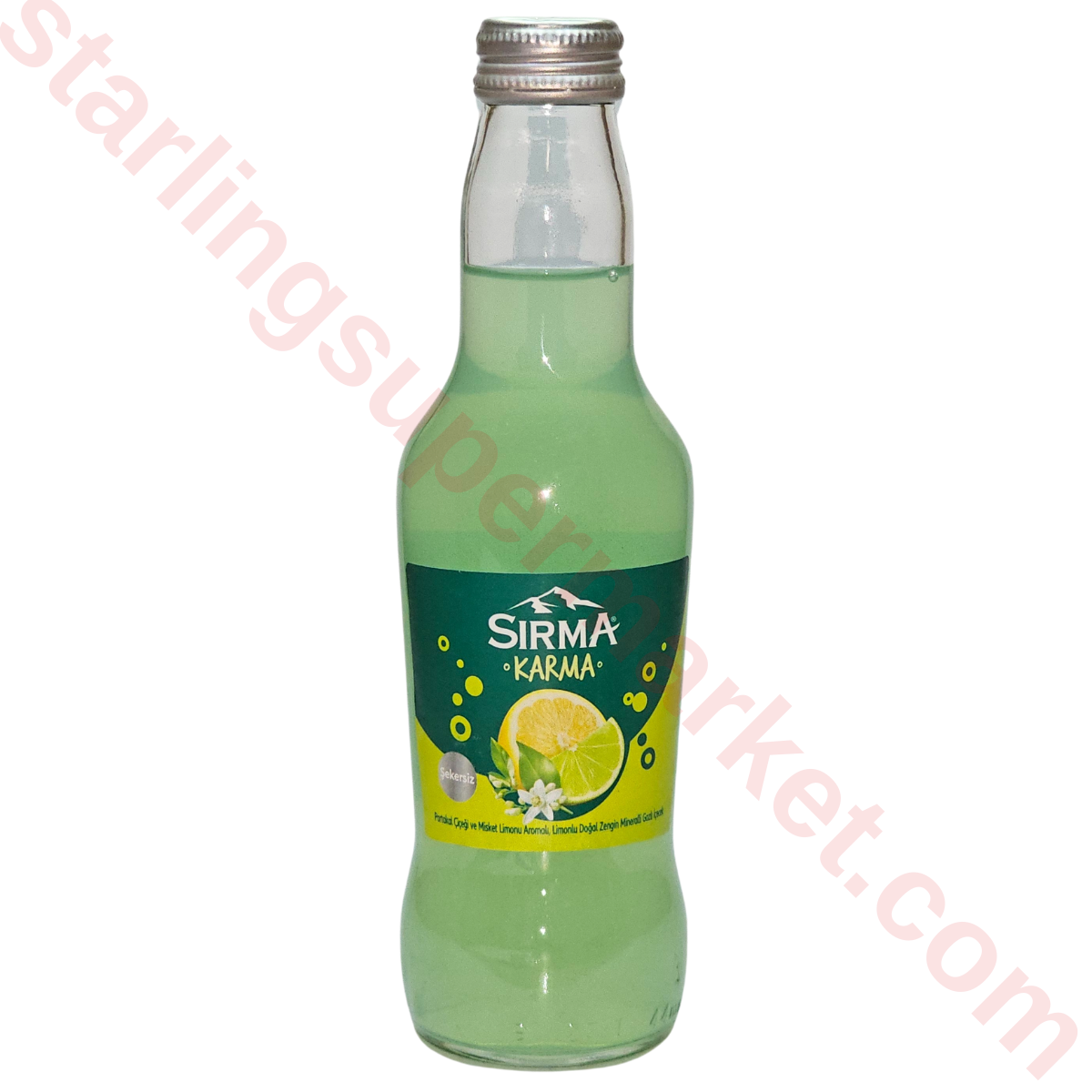 SIRMA KARMA MADEN SUYU SEKERSIZ LIMON-LIME 250 ML