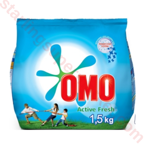 OMO TOZ DETERJAN ACTIVE FRESH 1.5 KG