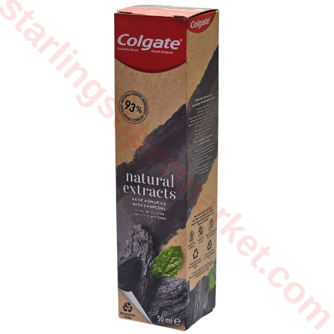 COLGATE DIS MACUNU NATU. EXTRACTS CHARC NANE 50 ML