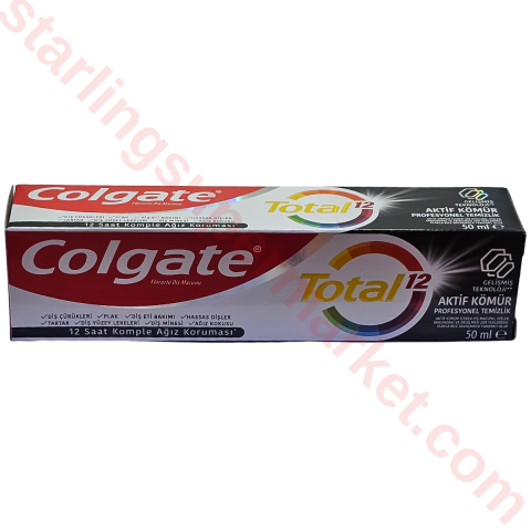 COLGATE DIS MACUNU TOTAL CHARC PRO CLEAN 50 ML