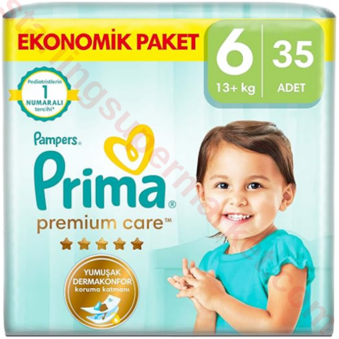 PRIMA BEBEK BEZI PREMIUM CARE MAXI EKO NO:6 13+ KG