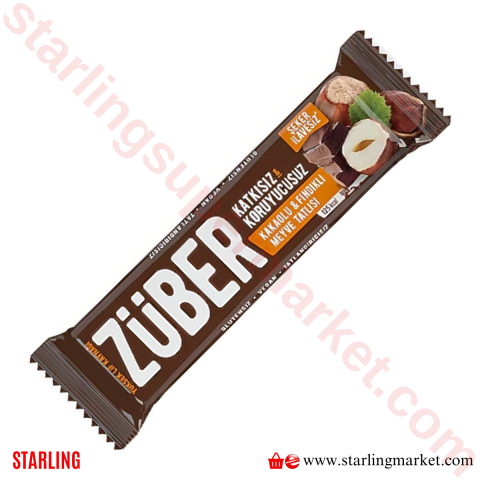 ZUBER BAR FINDIK-KAKAOULU 40 G