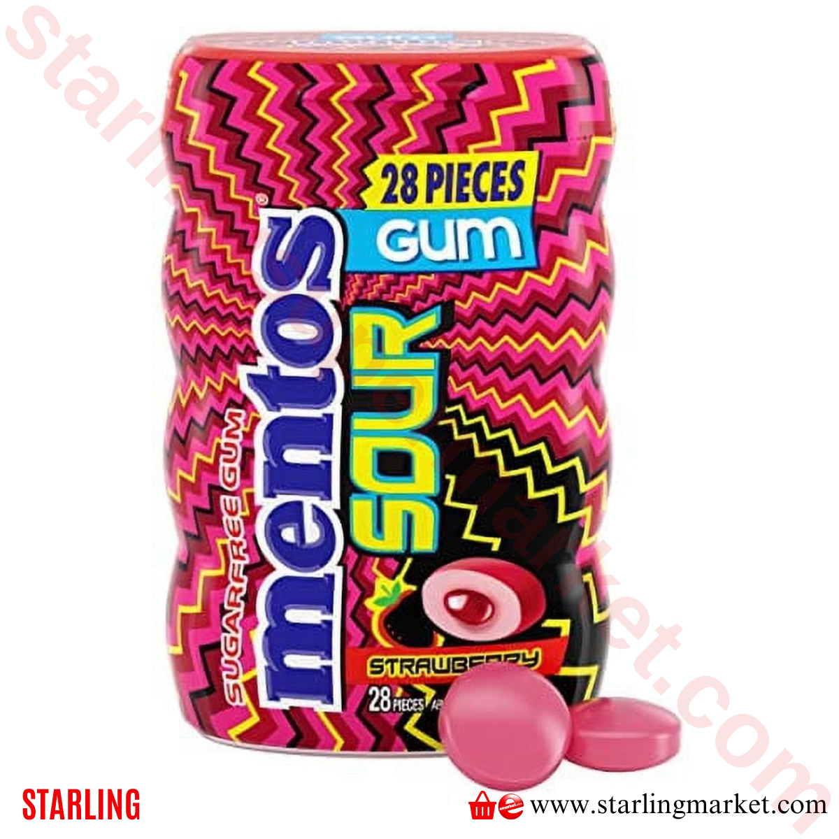 MENTOS SAKIZ EKSI 28P CILEK