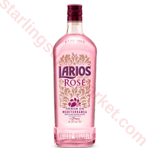 LARIOS GIN ROSE 100 CL