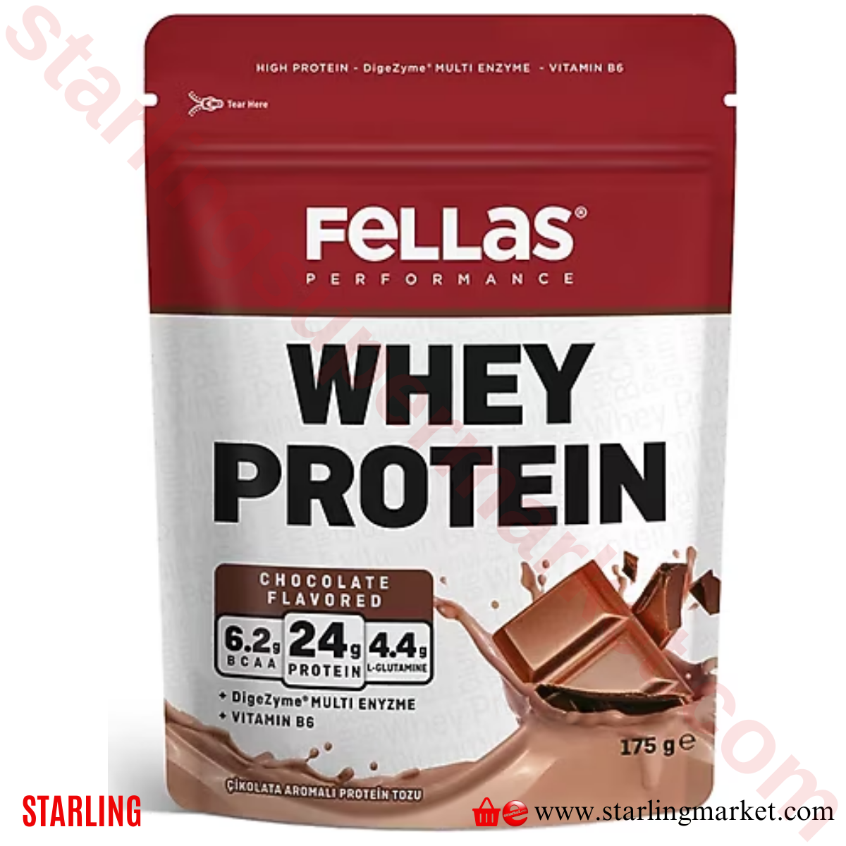 FELLAS PROTEIN TOZU DOYPACK CIKOLATA AROMALI 175 G