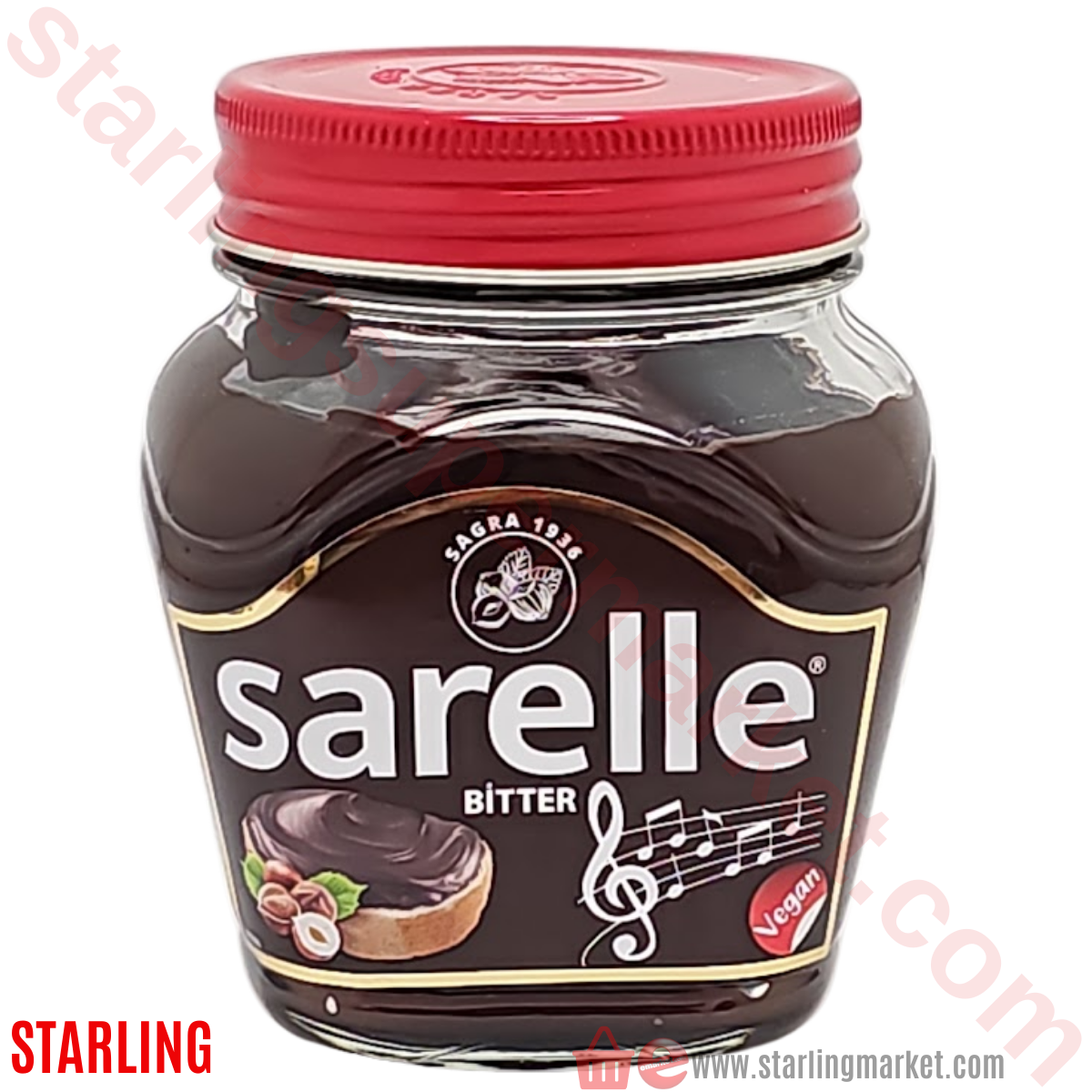 SARELLE FINDIK EZMESI BITTER 350 G