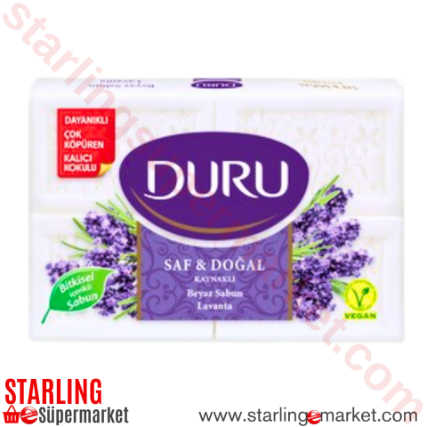 DURU SABUN KALIP SAF&DOGAL LAVANTA 600 G