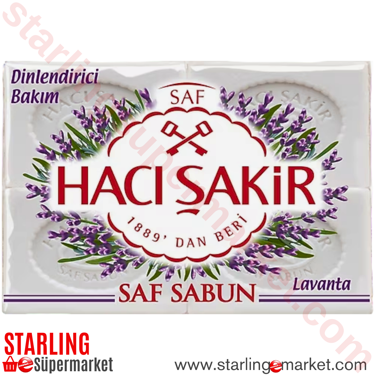HACI SAKIR SABUN KALIP LAVANTA 600 G