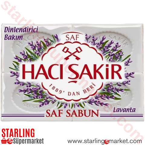 HACI SAKIR SABUN KALIP LAVANTA 600 G