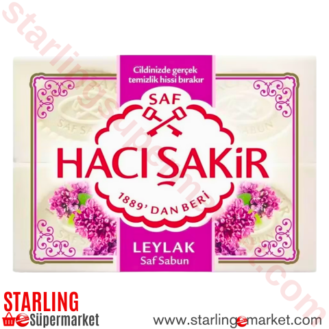 HACI SAKIR SABUN KALIP LEYLAK 600 G