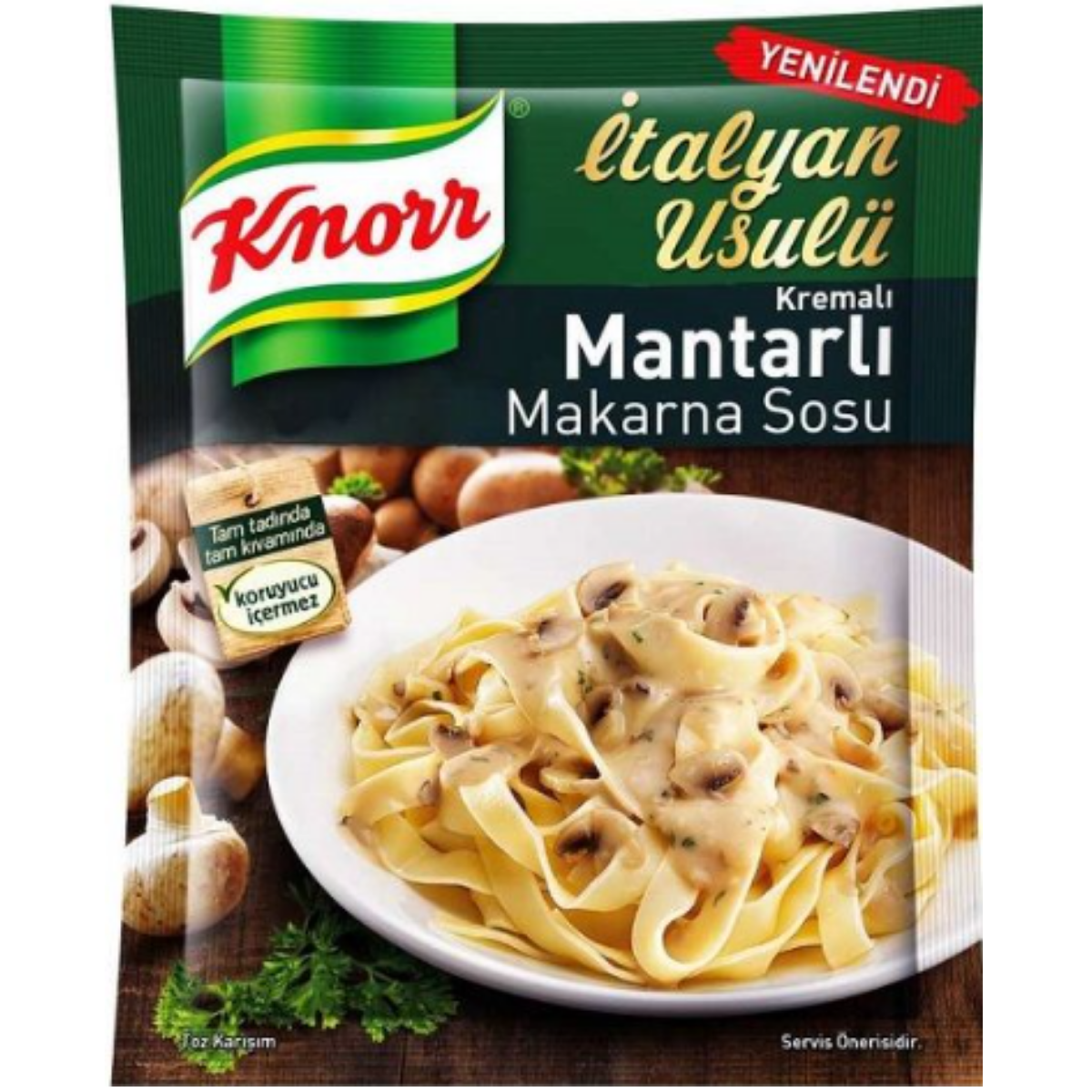 KNORR MAKARNA SOSU KREMALI TRUF MANTARLI 45 G