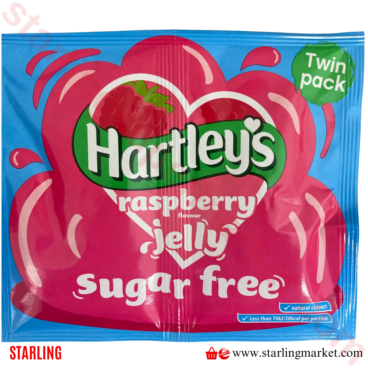 HARTLEYS RASBERRY SUGAR FREE 23 G