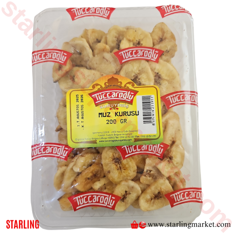 TUCCAROGLU MUZ KURUSU 200 G