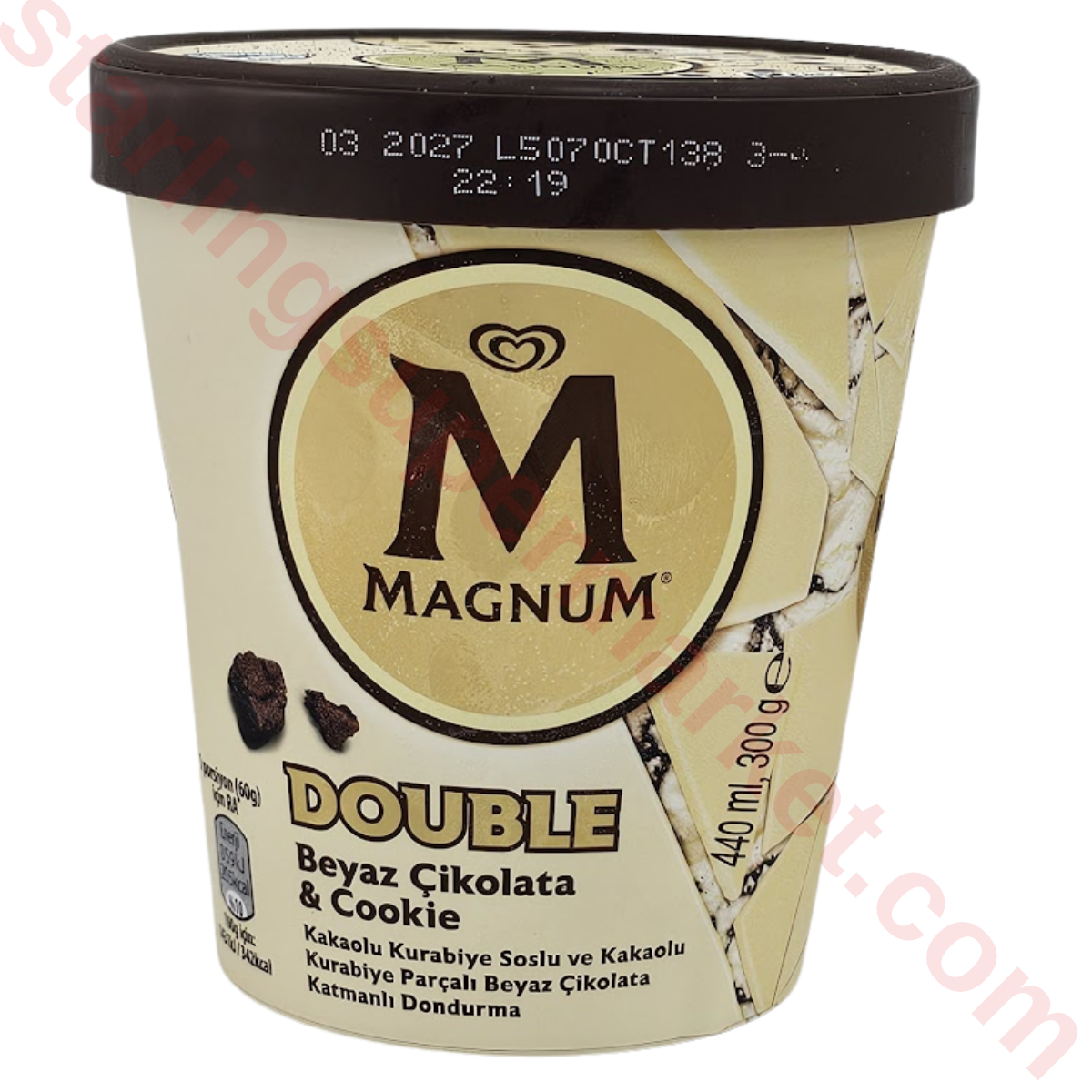ALGIDA MAGNUM CRACK BEYAZ COOKIE 440 ML