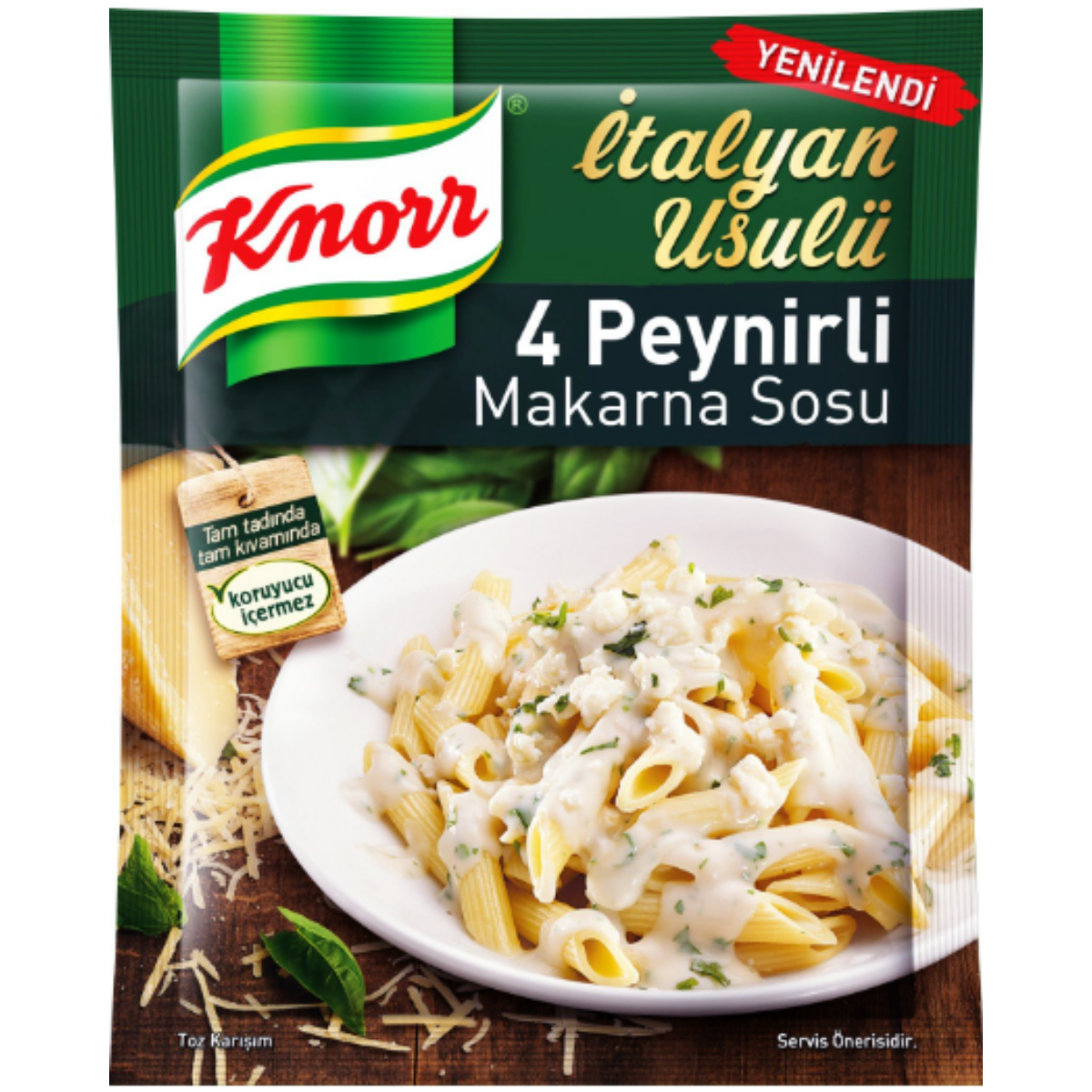 KNORR MAKARNA SOSU 4 PEYNIRLI 45 G