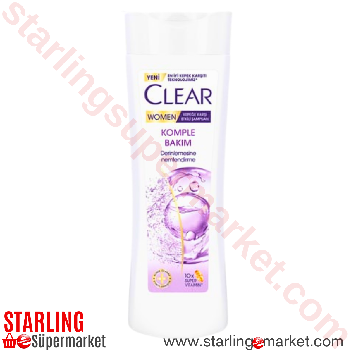 CLEAR SAMPUAN KOMPLE BAKIM WOMEN 350 ML