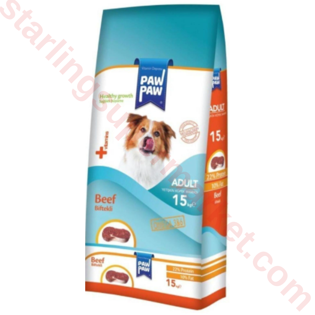 PAW PAW KOPEK MAMASI KURU BEEF 15 KG