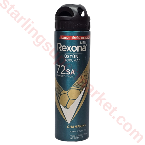 REXONA DEO ERKEK CHAMPIONS 150 ML
