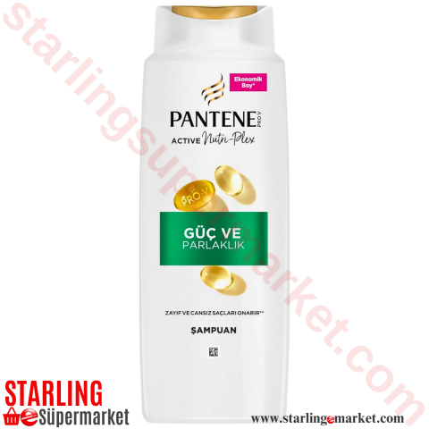 PANTENE SAMPUAN GUC VE PARLAK 625 ML