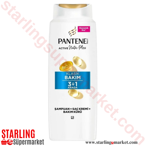 PANTENE SAMPUAN 3+1 TEMEL BAKIM 625 ML