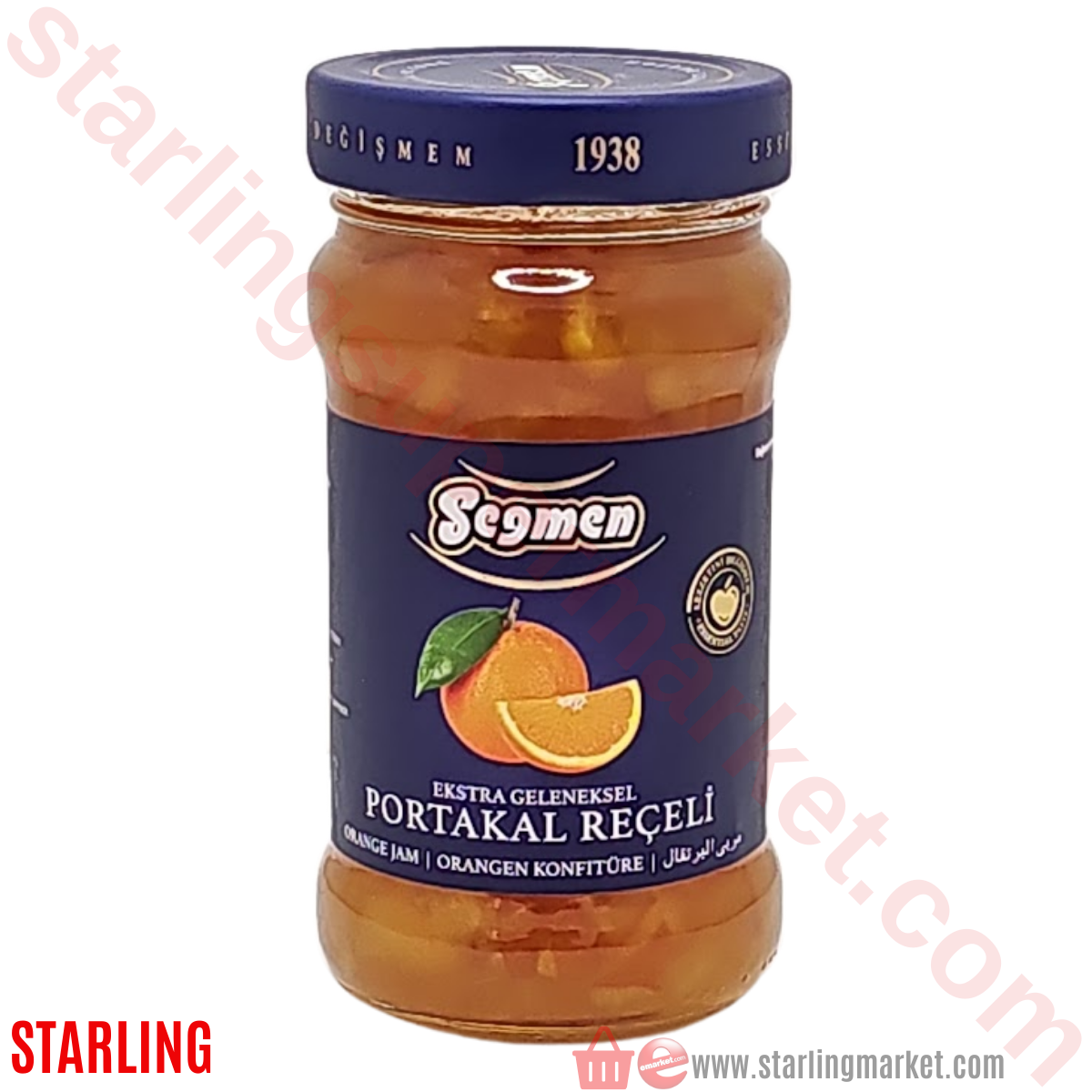 SEGMEN RECEL PORTAKAL KAVANOZ 380 G