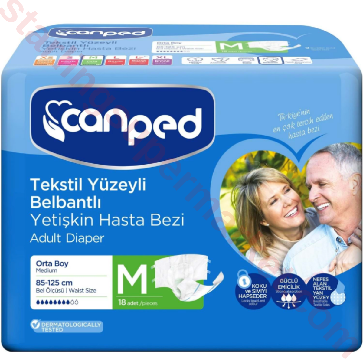 CANPED HASTA BEZI BELBANTLI EKO ORTA 18 LI