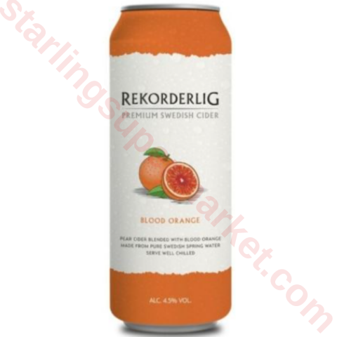 REKORDERLIG BIRA MEYVELI BLOOD ORANGE 50 CL