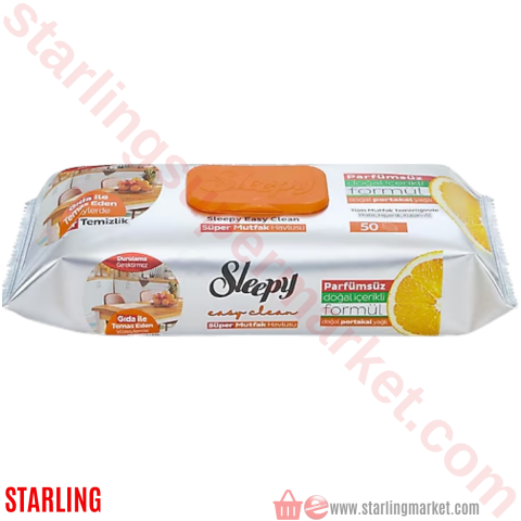 SLEEPY MUTFAK HAVLUSU PORTAKAL 50 LI