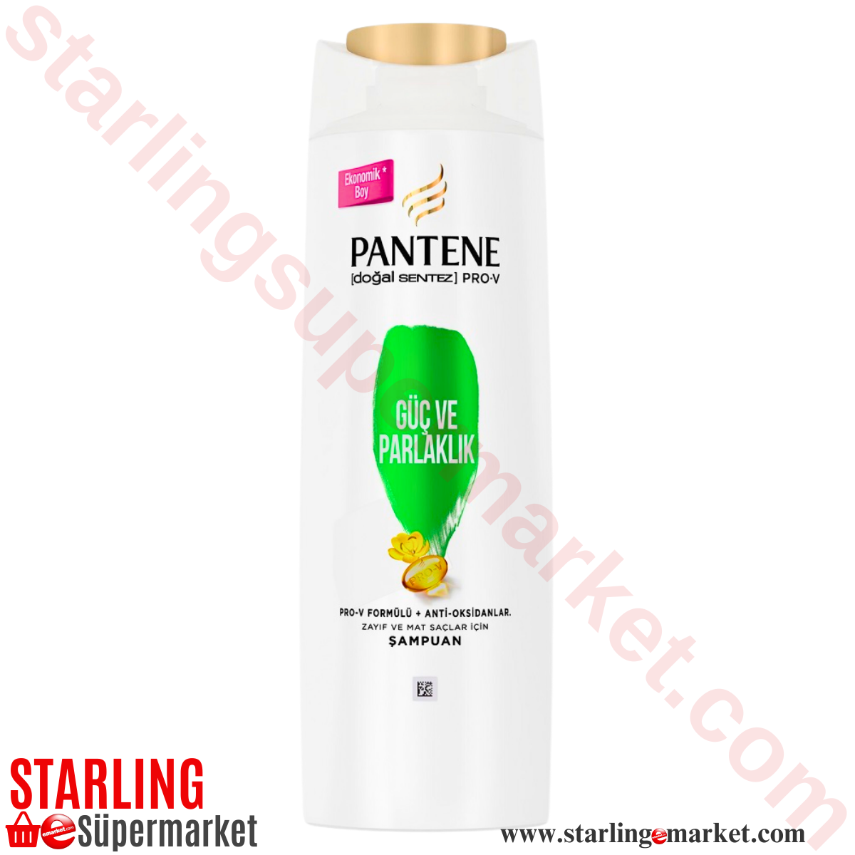 PANTENE SAMPUAN GUCLU VE PARLAK 600 ML