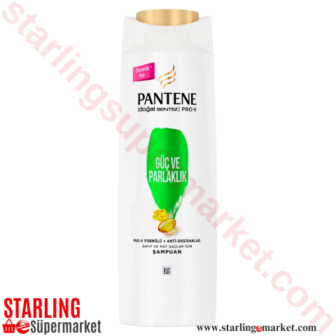 PANTENE SAMPUAN GUCLU VE PARLAK 600 ML