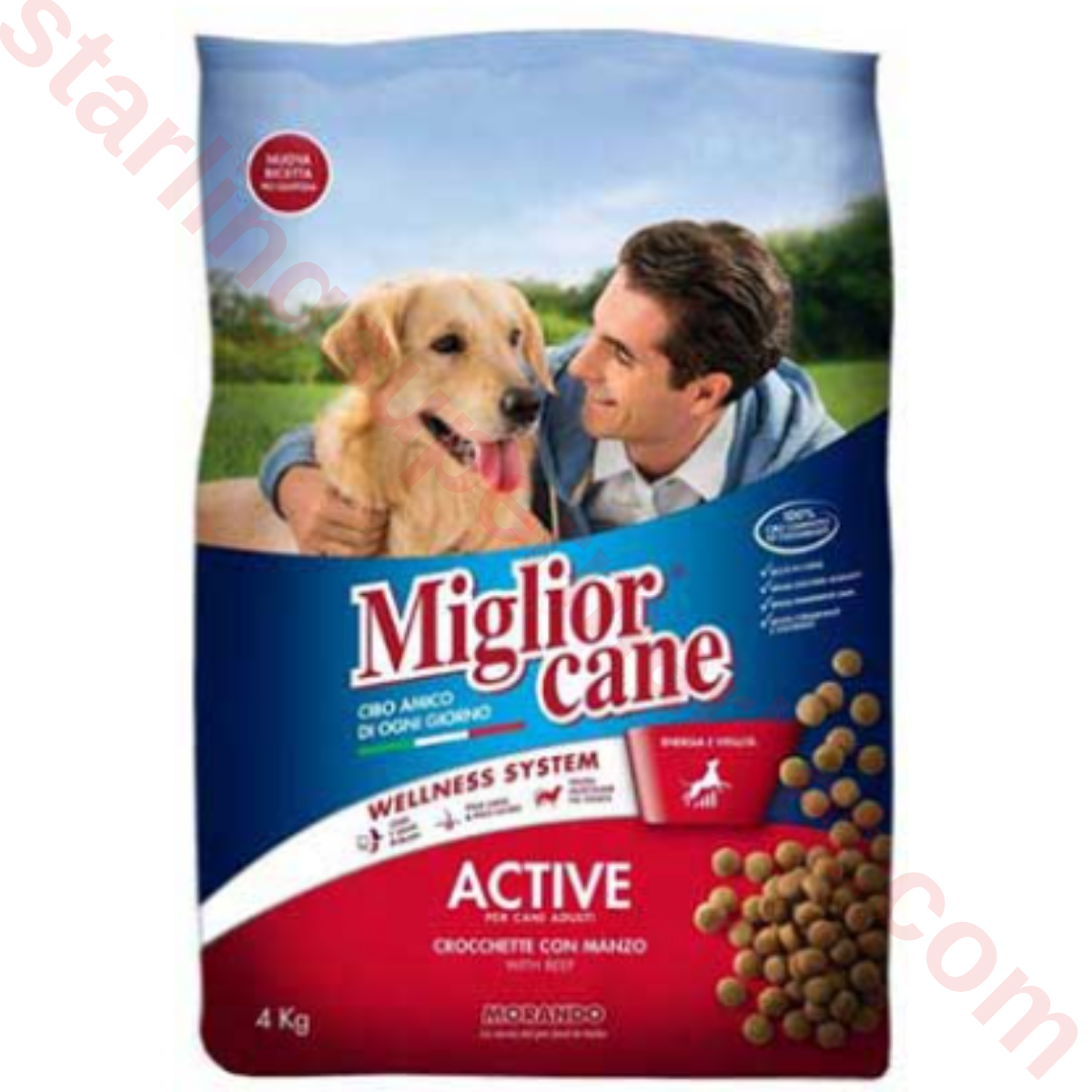 MIGLIORCANE KOPEK MAMASI KURU AKTIF ETLI 4 KG
